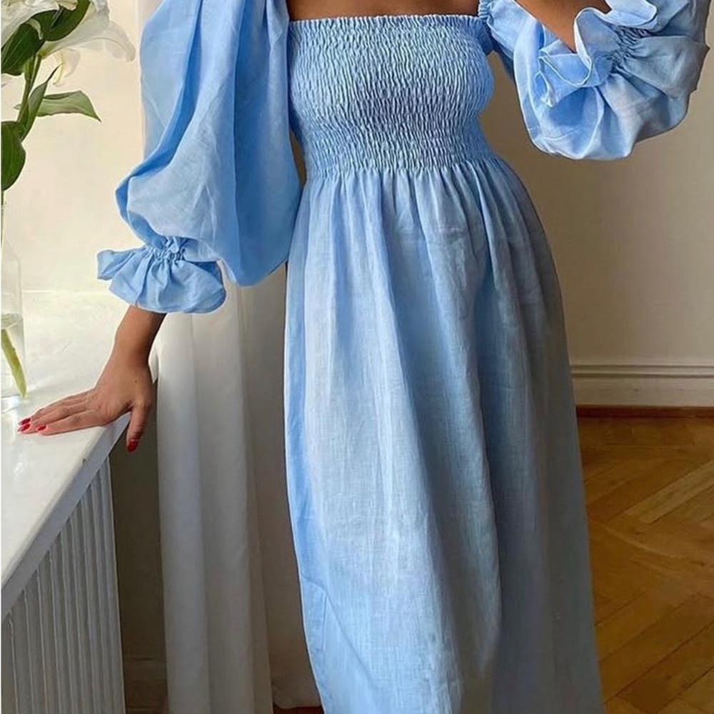 Atlanta Linen Dress